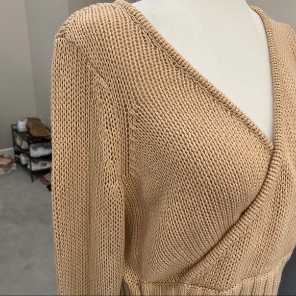 Lovers + Friends Brooklyn Sweater in Nude - Picture 6 of 9